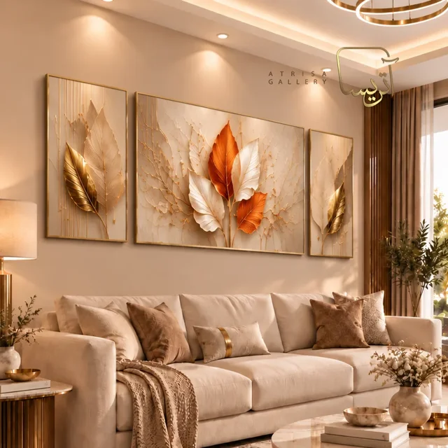 تابلو طرح برگ کد 827