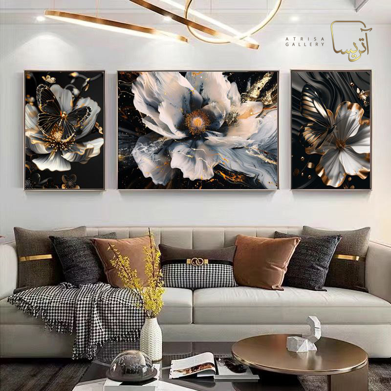 ۱۰ ایده جذاب برای استفاده از تابلو دکوراتیو در دکوراسیون منزل