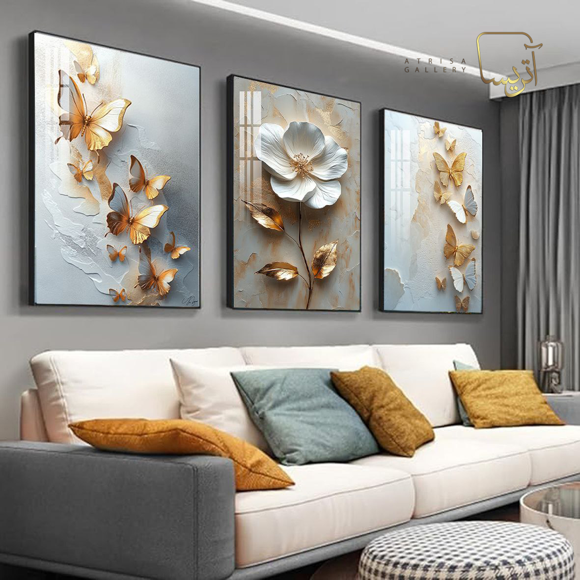 جلوه‌ای نو از هنر در دکوراسیون؛ تجربه‌ای متفاوت با آثار خاص آتریسا گالری