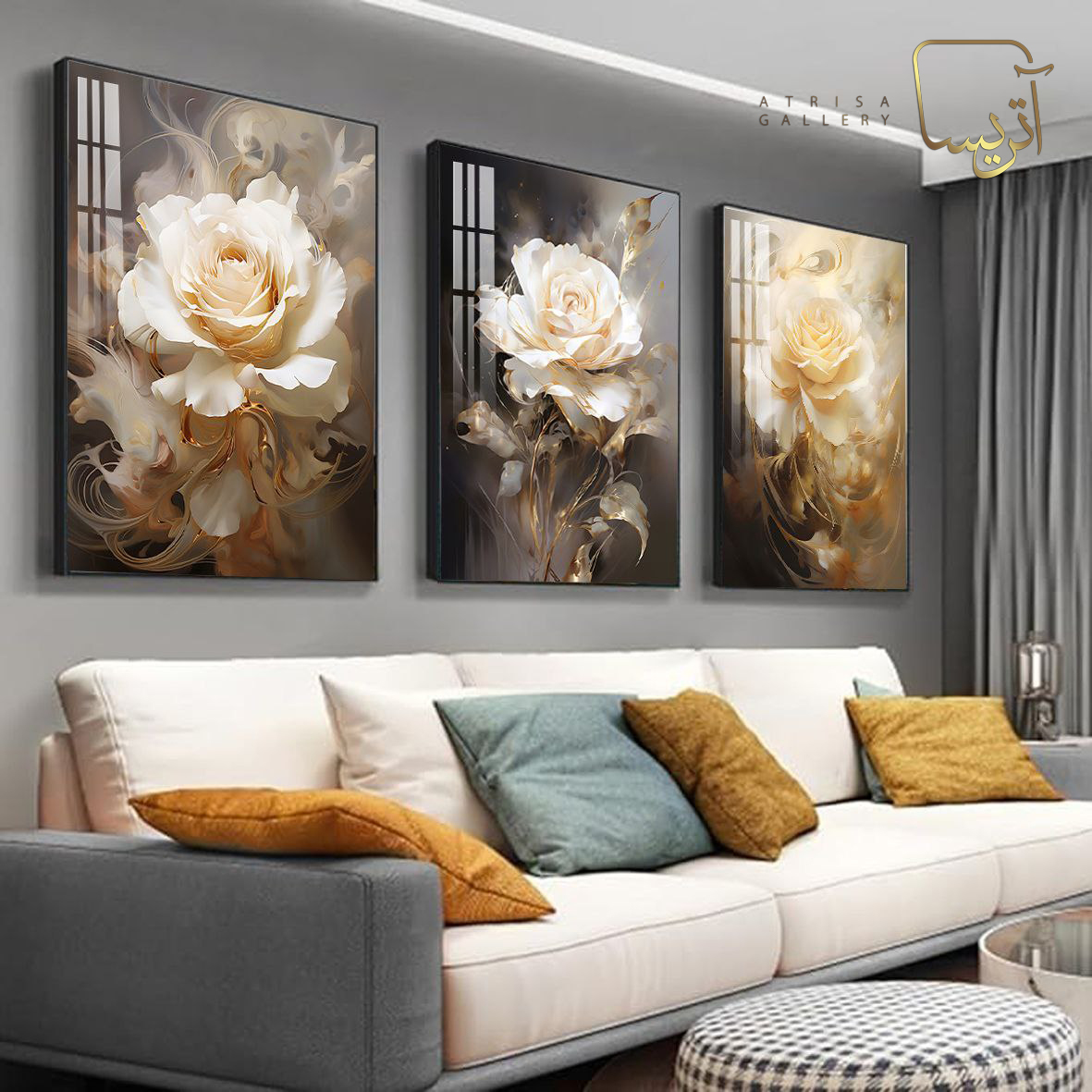 راهنمای خرید تابلو دکوراتیو از آتریسا گالری: انتخابی هوشمند برای زیبایی فضای شما