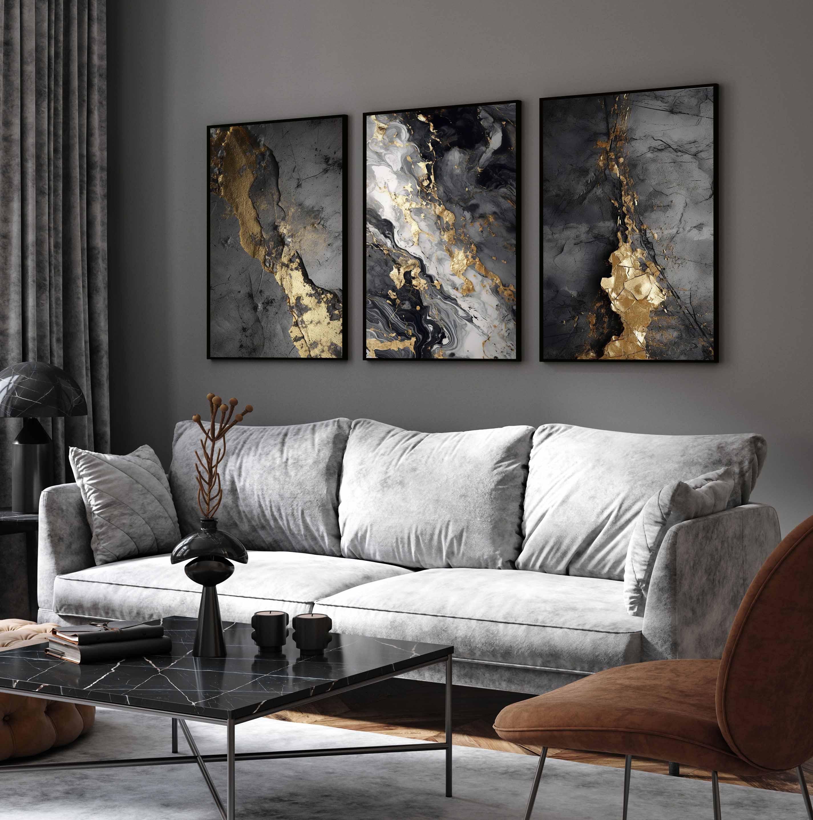 چطور با تابلو دکوراتیو فضای خونه رو بزرگ‌تر نشون بدیم؟ | گالری آتریسا