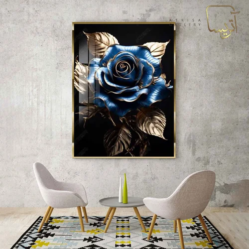 تابلو طرح گل مدرن