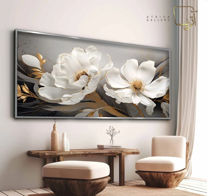 تابلو دکوراتیو طرح گل