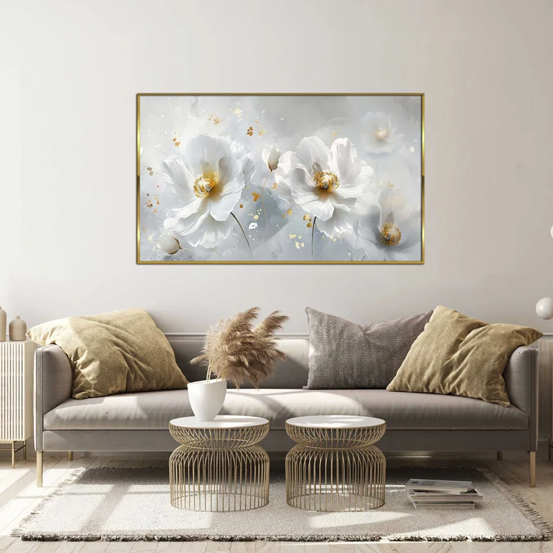 تابلو طرح گل مدرن