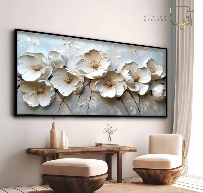 تابلو دکوراتیو طرح گل