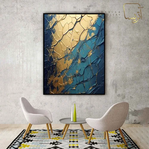 تابلو طرح آبستره مدرن