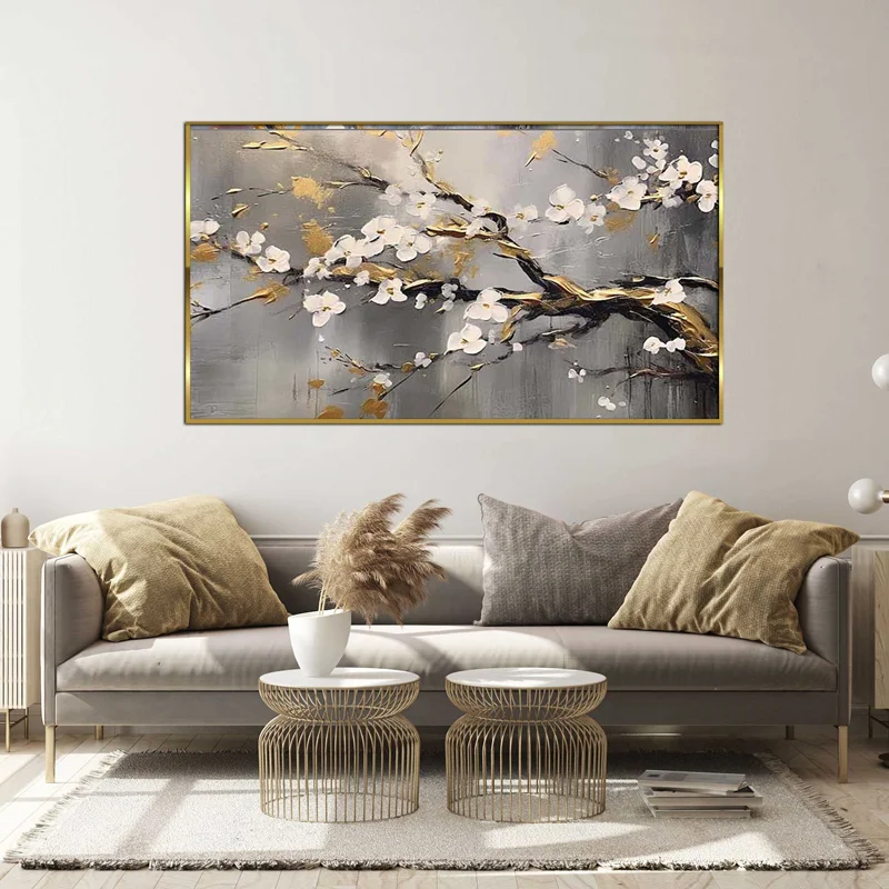 تابلو طرح گل مدرن