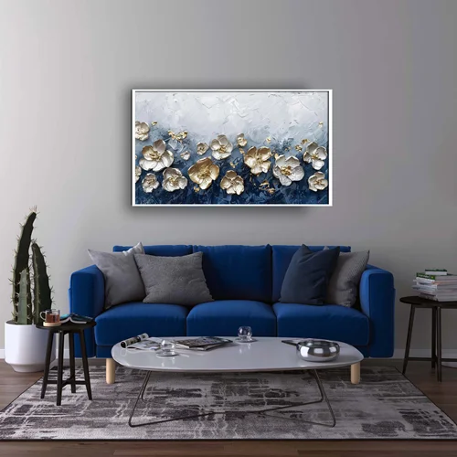 تابلو طرح گل مدرن