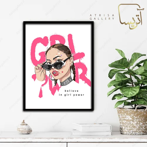 تابلو مدل دخترانه