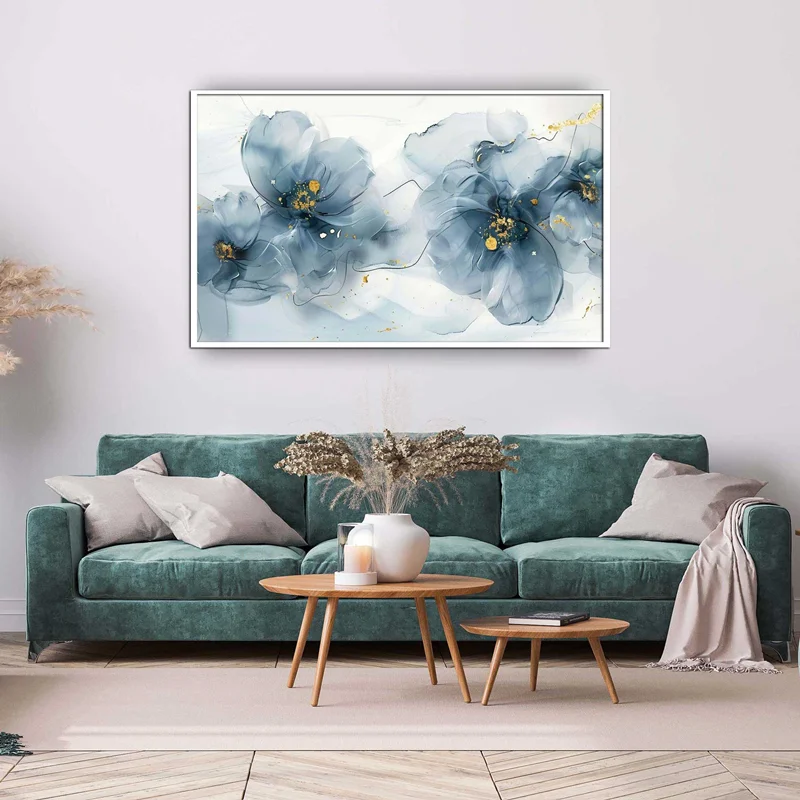 تابلو طرح گل مدرن