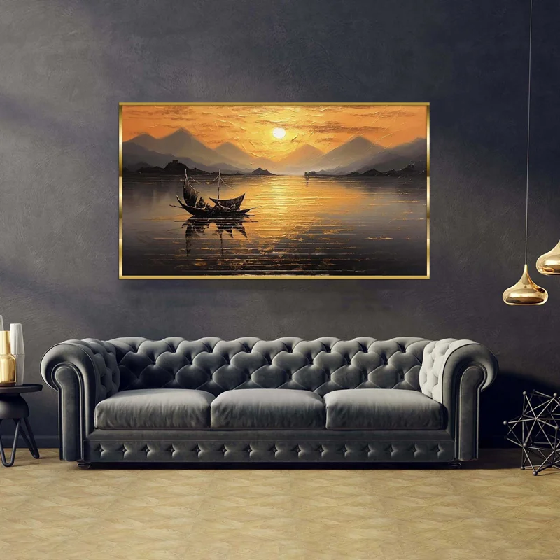 تابلو طرح طبیعت مدرن