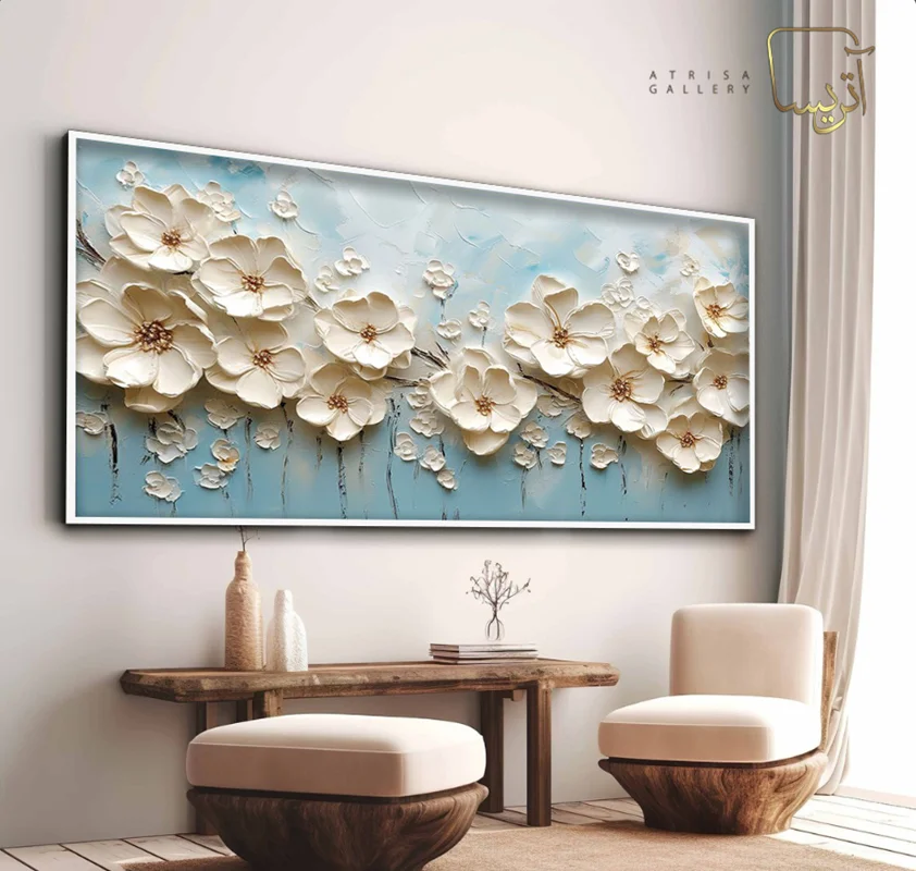 تابلو دکوراتیو طرح گل