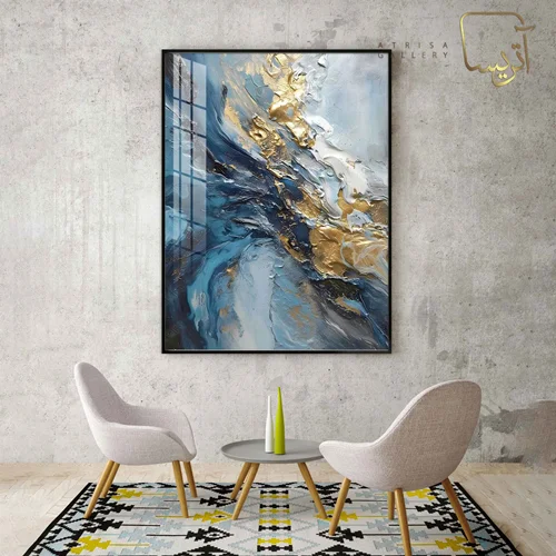 تابلو طرح آبستره مدرن