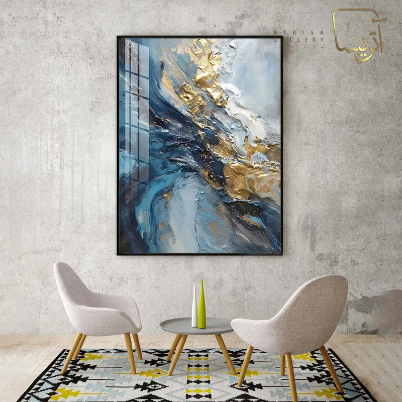 تابلو طرح آبستره مدرن