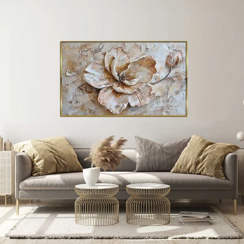 تابلو طرح گل مدرن