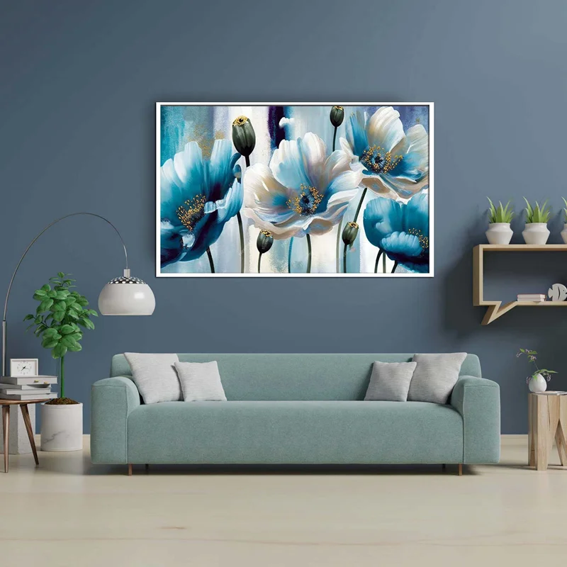 تابلو طرح گل مدرن