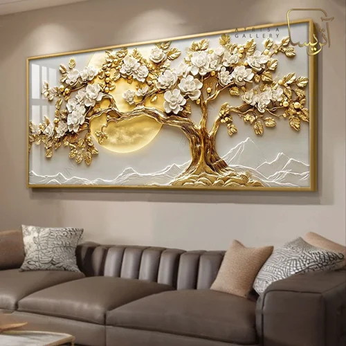 تابلو طرح درخت مدرن