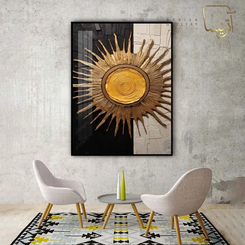 تابلو طرح آبستره مدرن