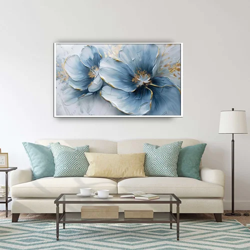 تابلو طرح گل مدرن