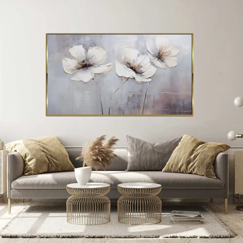 تابلو طرح گل مدرن