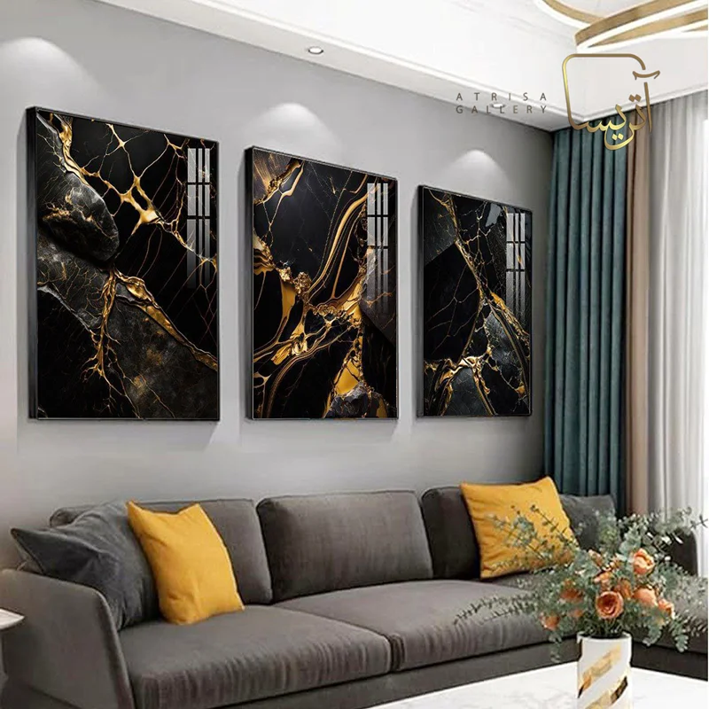 تابلو طرح آبستره مدرن