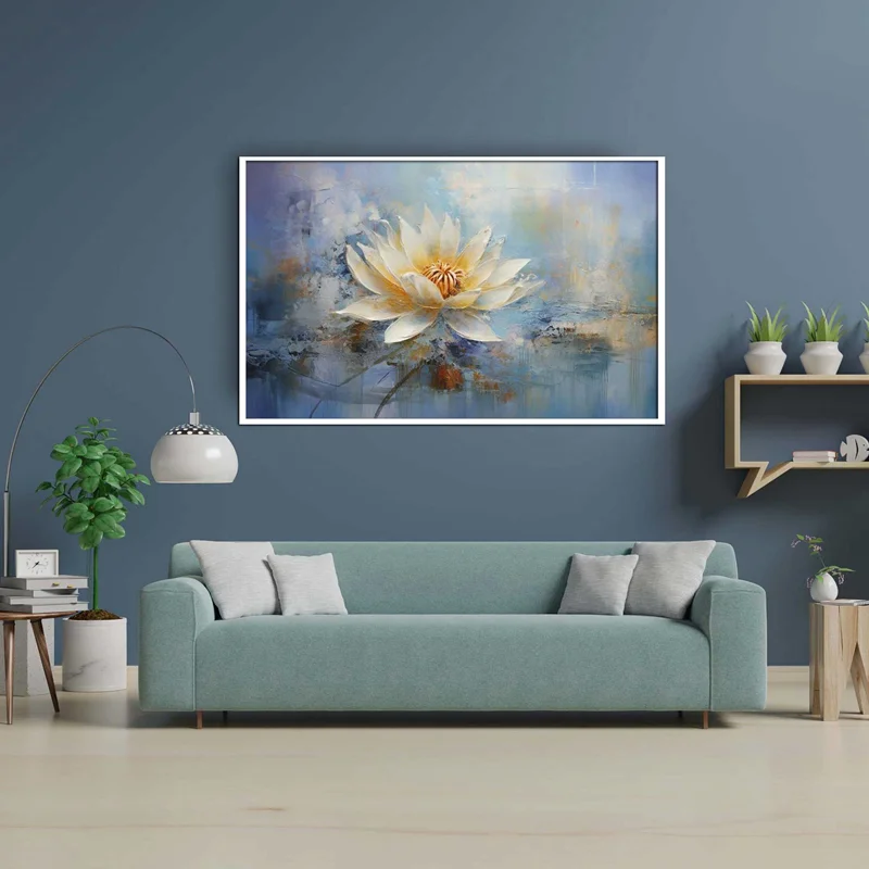 تابلو طرح گل مدرن