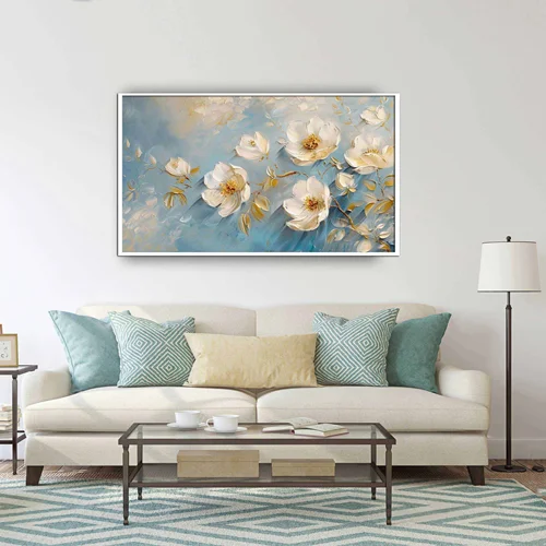 تابلو طرح گل مدرن