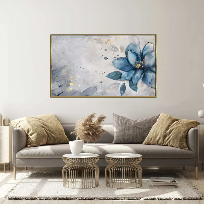 تابلو طرح گل مدرن