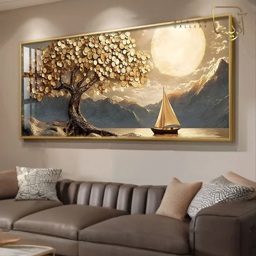 تابلو طرح طبیعت مدرن