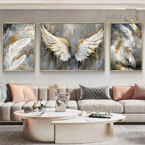 تابلو طرح بال مدرن