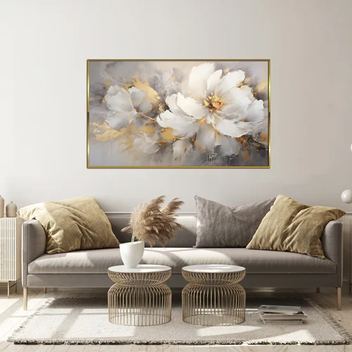 تابلو طرح گل مدرن