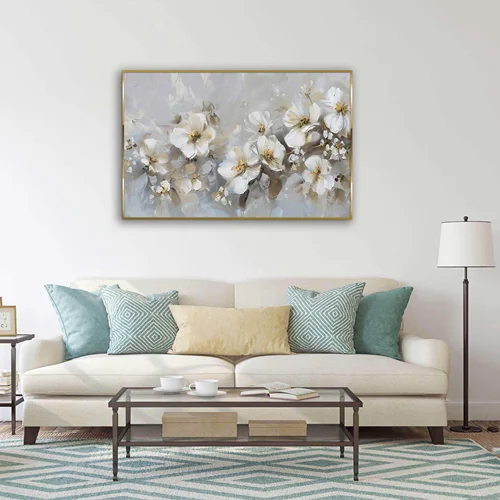 تابلو طرح گل مدرن