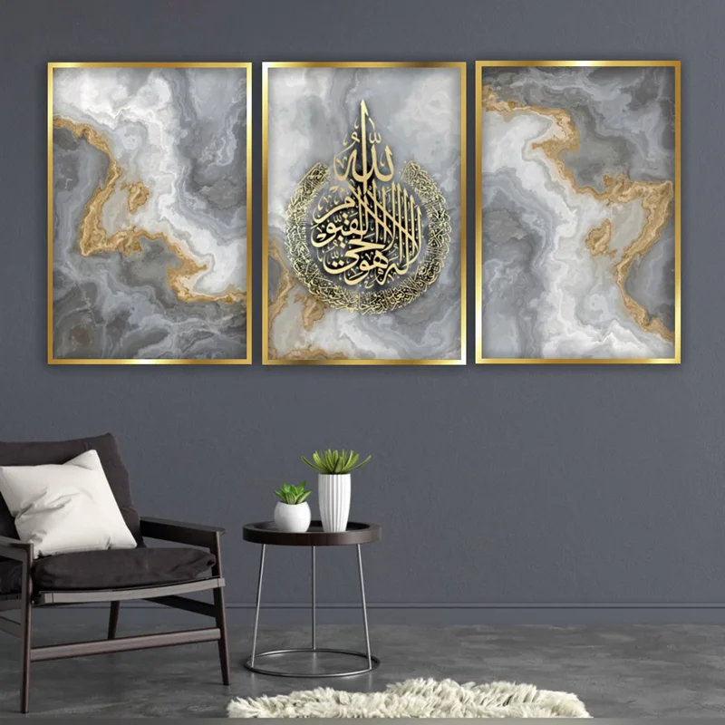 تابلو دکوراتیو طرح مدرن سه تکه