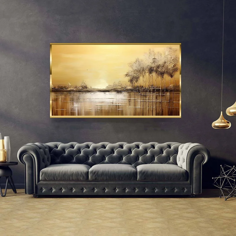 تابلو طرح طبیعت مدرن