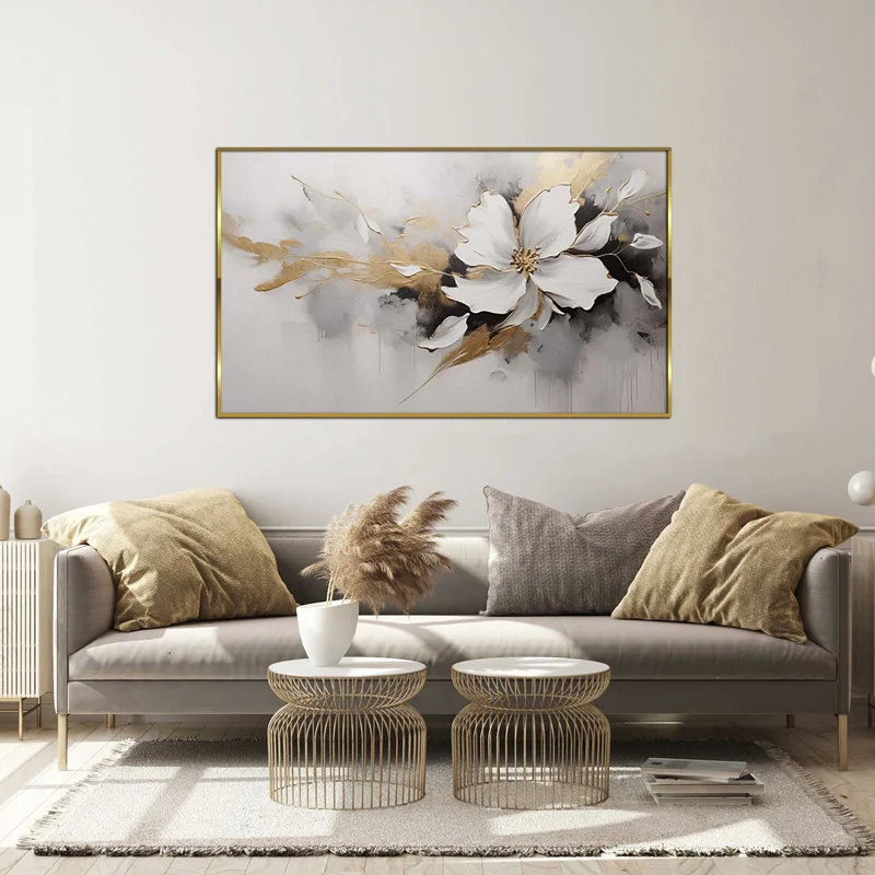 تابلو طرح گل مدرن