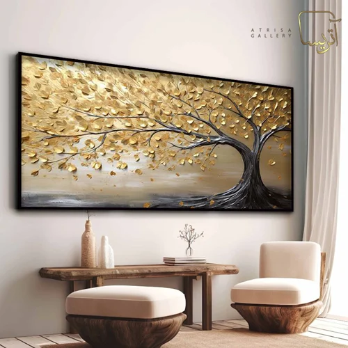 تابلو دکوراتیو طرح درخت