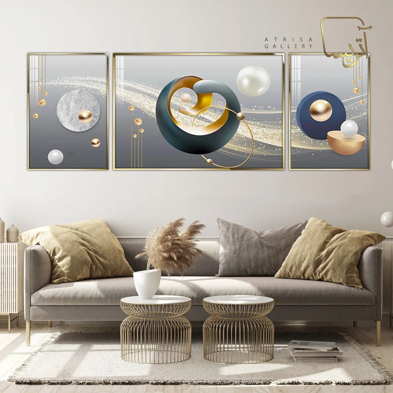 تابلو طرح آبستره مدرن