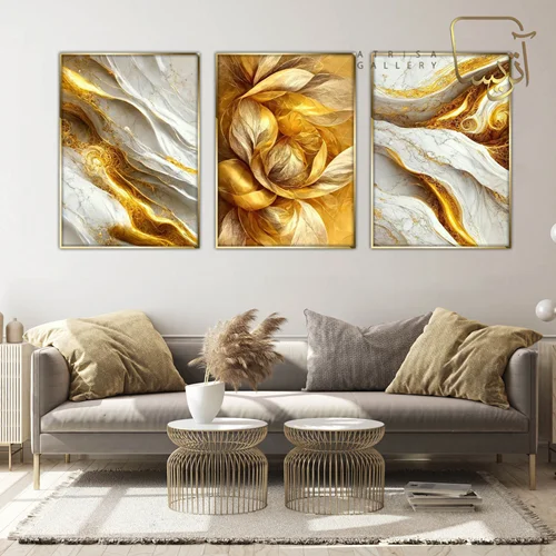 تابلو طرح آبستره مدرن