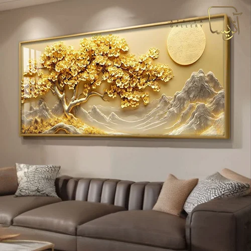 تابلو طرح درخت مدرن