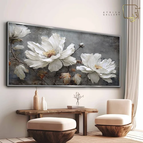 تابلو دکوراتیو طرح گل