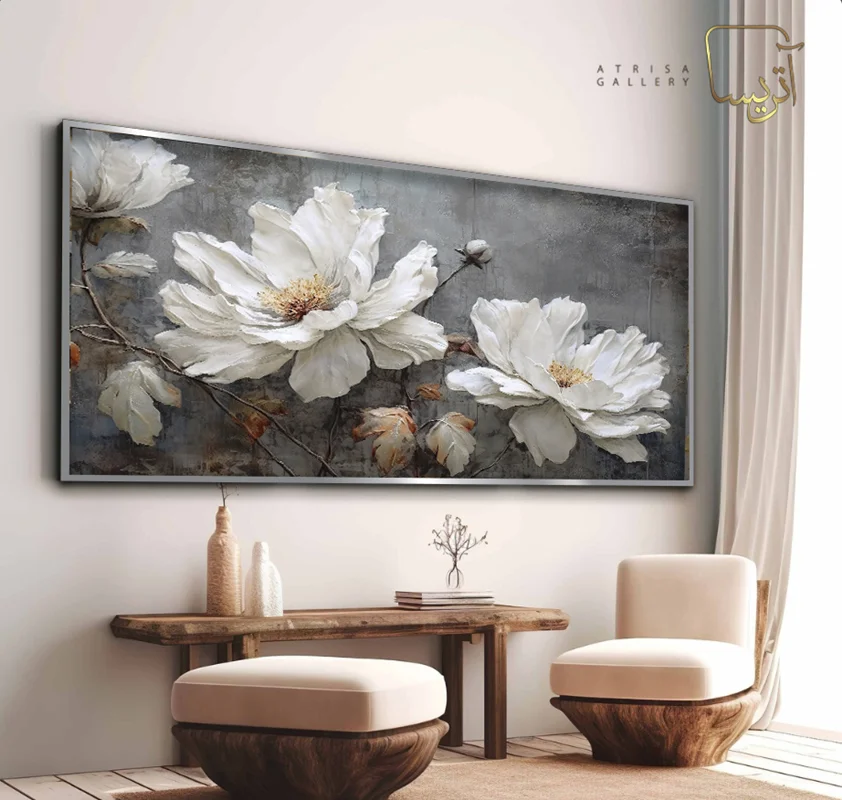 تابلو دکوراتیو طرح گل