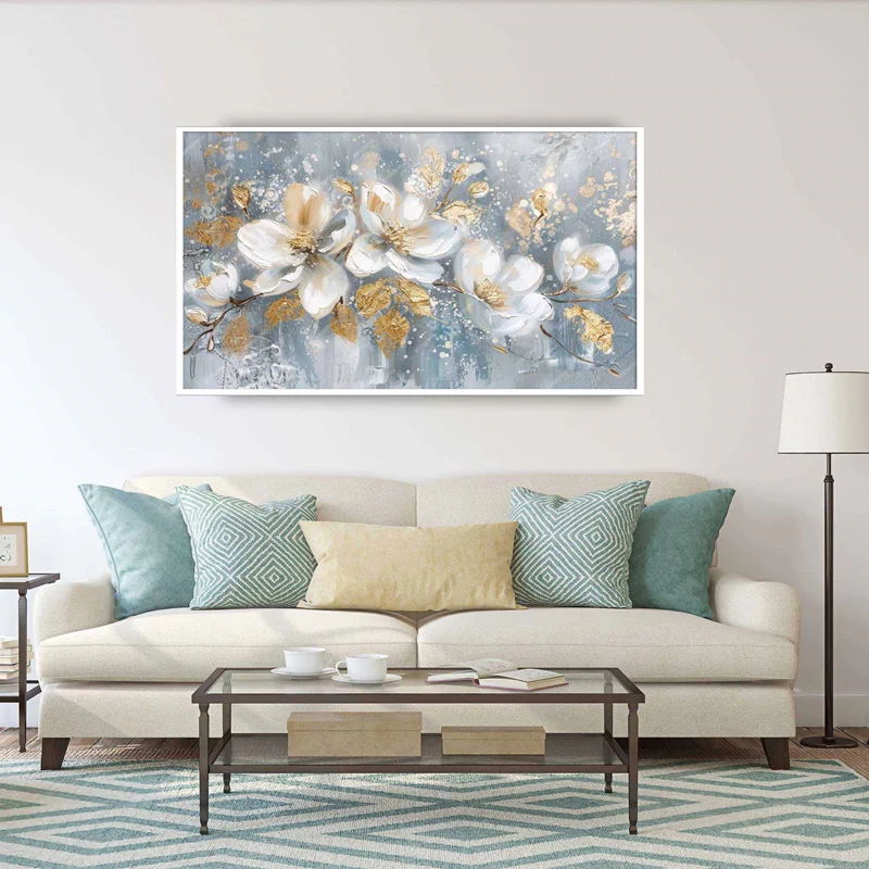 تابلو طرح گل مدرن