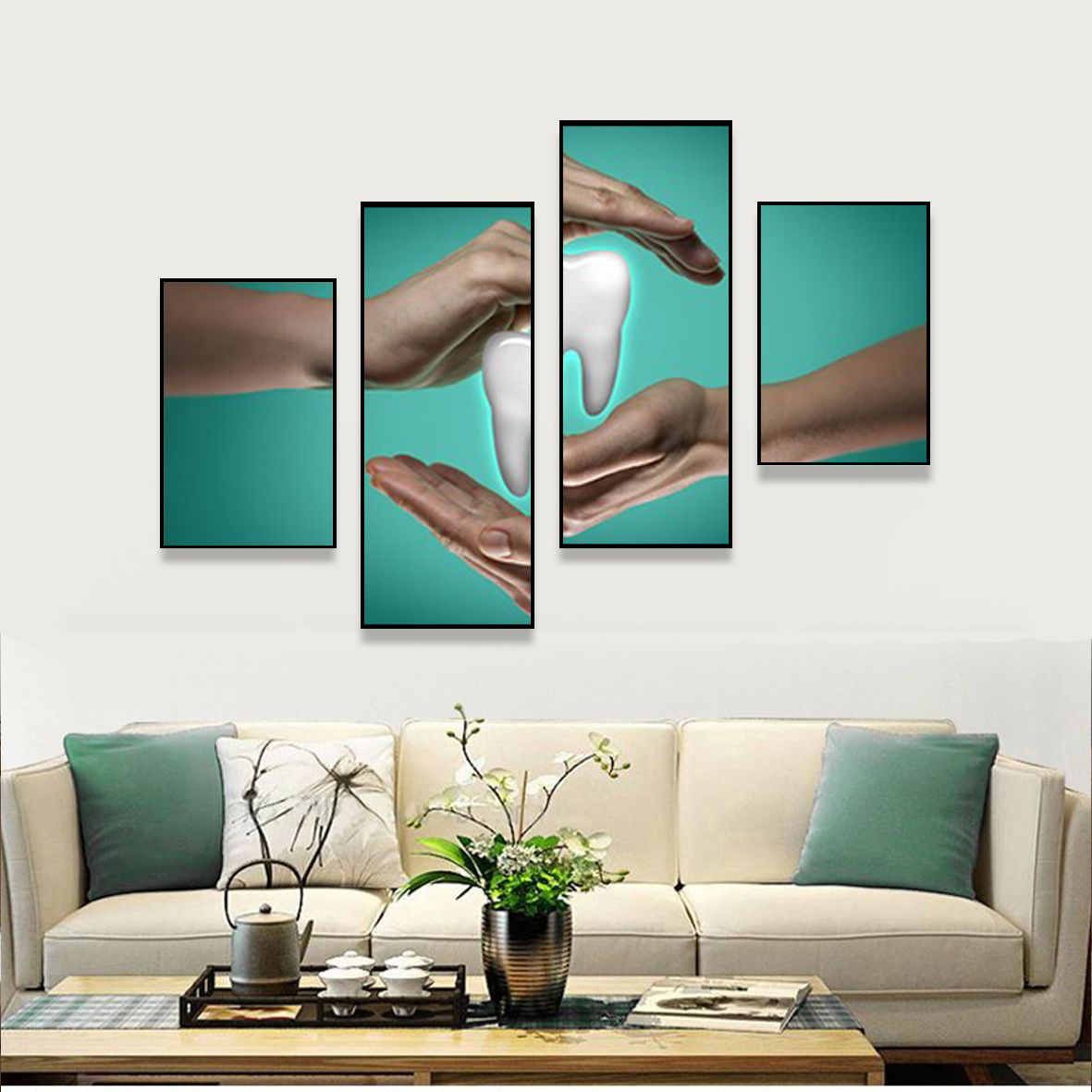 تابلو مناسب فضای دندان پزشکی