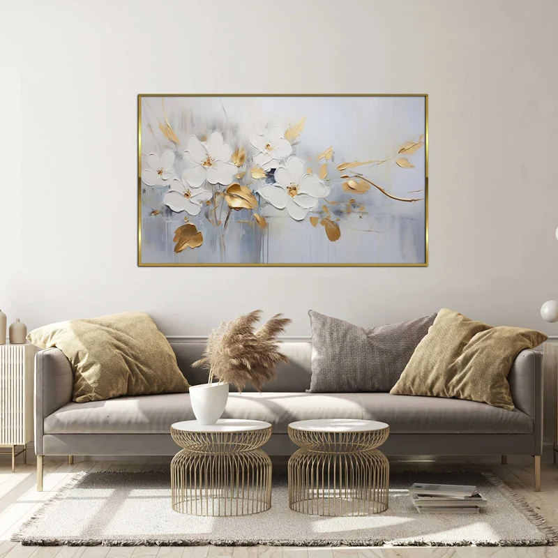 تابلو طرح گل مدرن