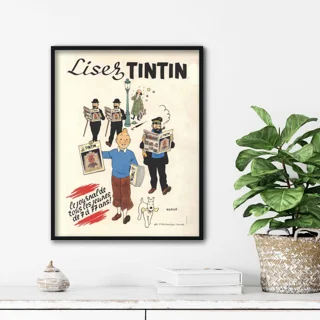تابلو پوستر فیلم TINTIN