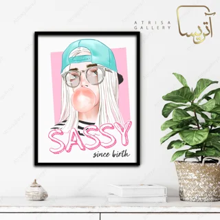 تابلو مدل دخترانه