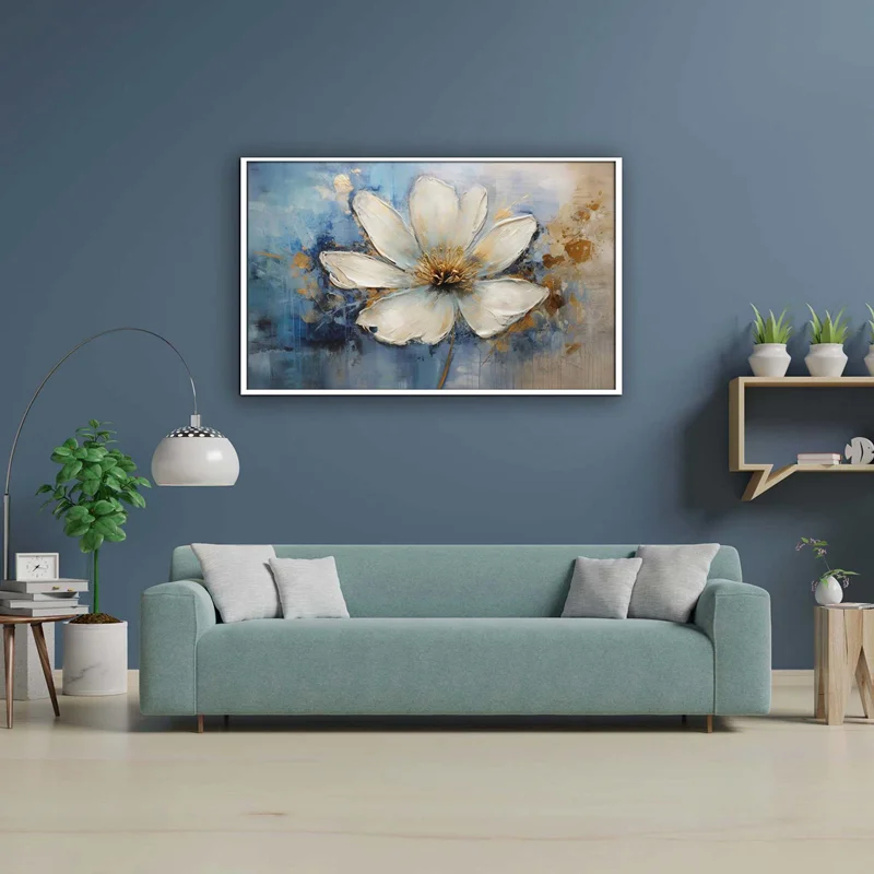 تابلو طرح گل مدرن