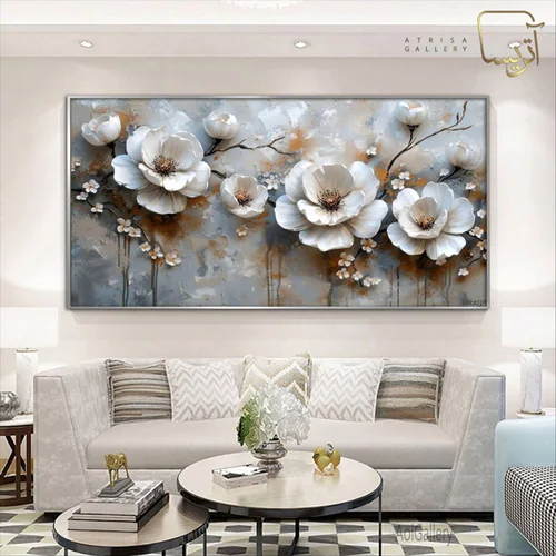 تابلو دکوراتیو طرح گل