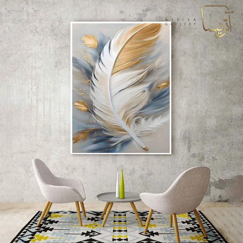 تابلو طرح پر مدرن