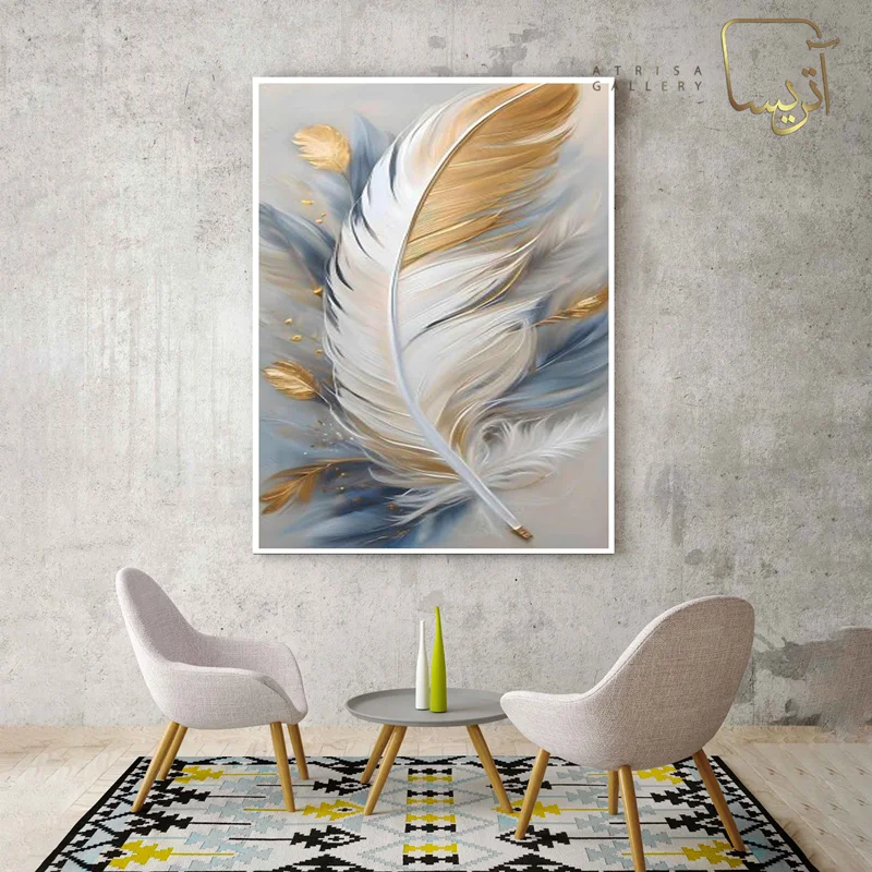 تابلو طرح پر مدرن